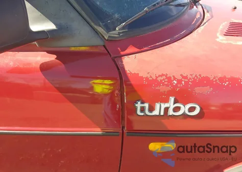 1989 Saab 900 z USA, uszkodzony, nr VIN YS3AT75L8K7024587